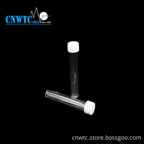 10ml Clear Plastic Test Tubes with Caps: Lab Supplies and Equipment